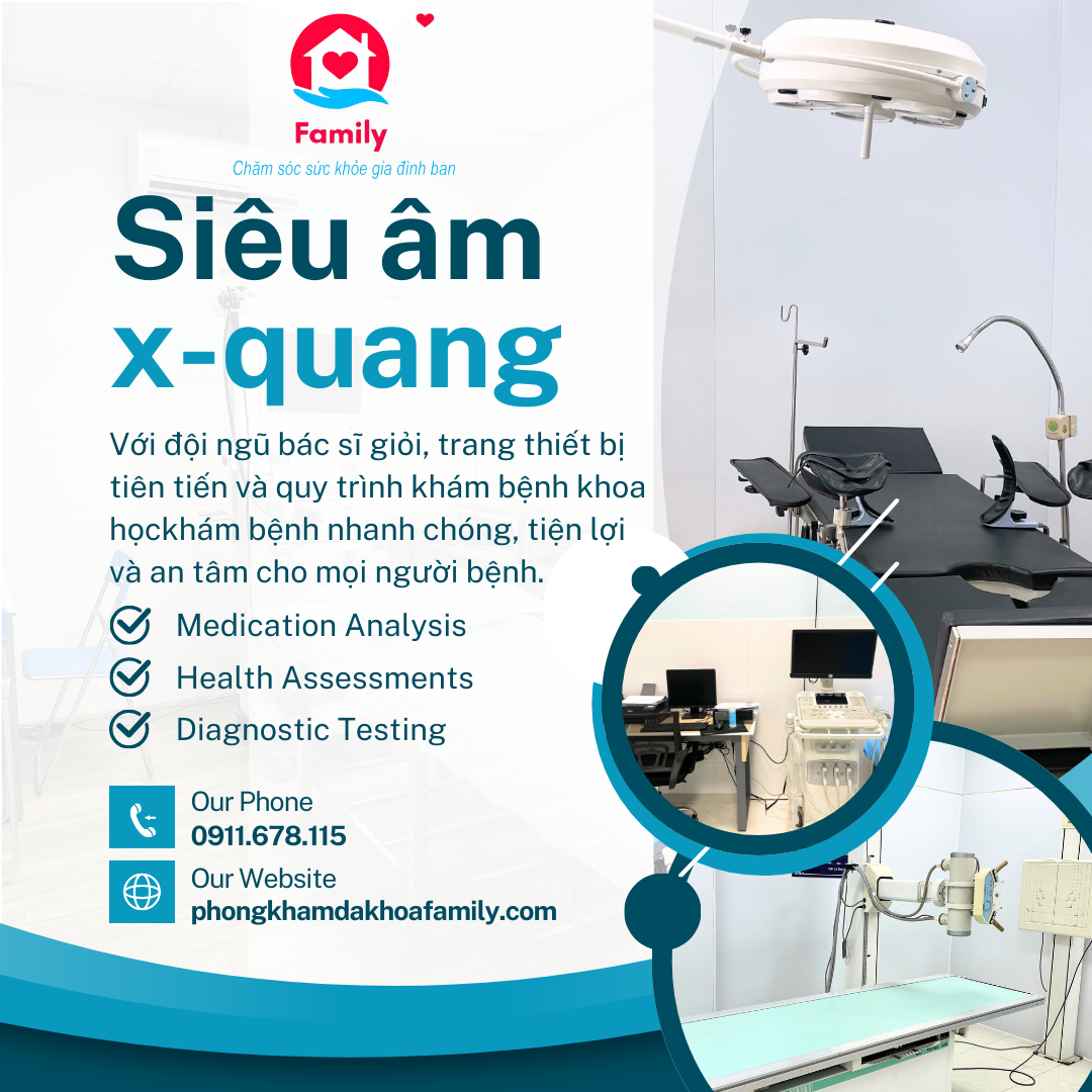 Dịch Vụ Khám Siêu Âm Tại Phòng Khám Đa Khoa FAMILY