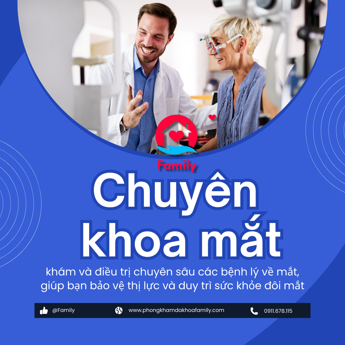 Vì Sao Chọn Bệnh Viện Đa Khoa Family Là Nơi Khám Chuyên Khoa Mắt?